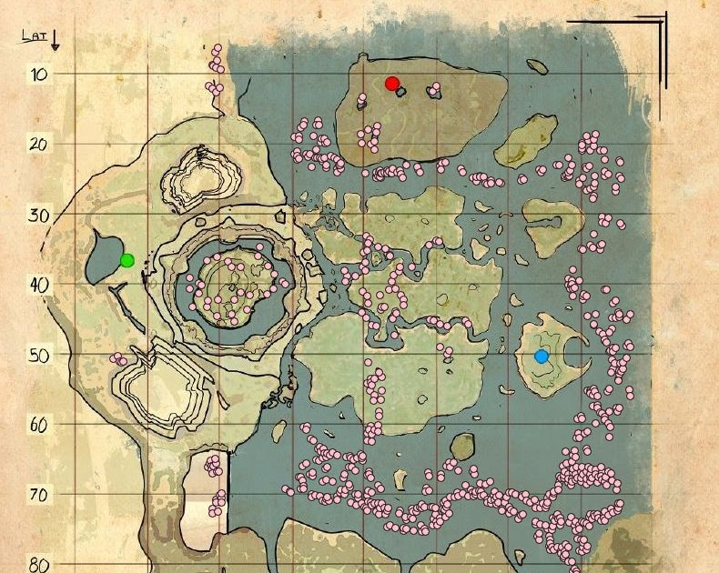34 Ark Scorched Earth Spawn Map Maps Database Source
