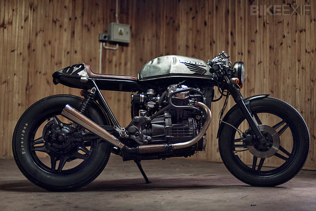 Honda CX500 custom motorcycle