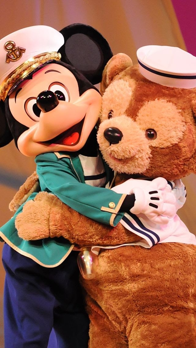 ディズニー画像ランド 元の待ち受け イラスト 待ち受け ダッフィー シェリーメイ