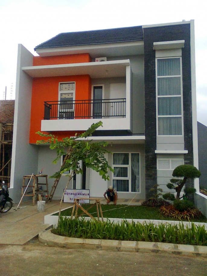 Penting Tampak Depan Rumah Minimalis 2 Lantai Type 36 