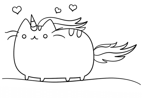 Einhorn malen anleitungen zum selber machen. Ausmalbild Kawaii Katzen Einhorn Ausmalbilder Kostenlos Zum Ausdrucken