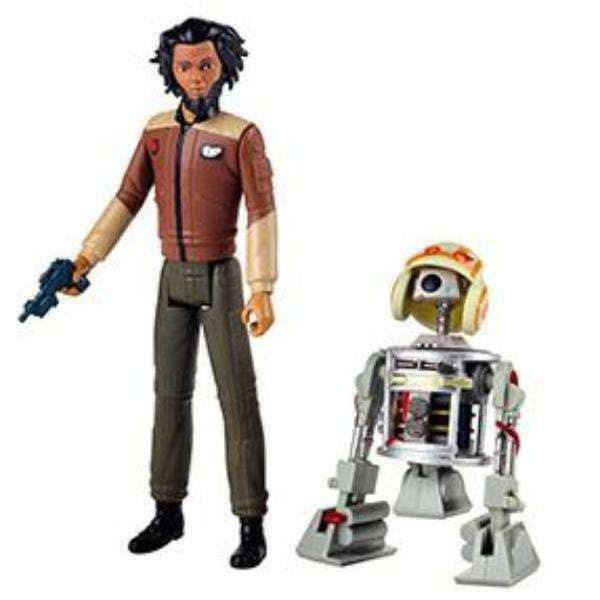 Image of Star Wars Resistance Action Figure 2-Packs Wave 1- Yeager and Bucket Astromech Droid - MARCH 2019