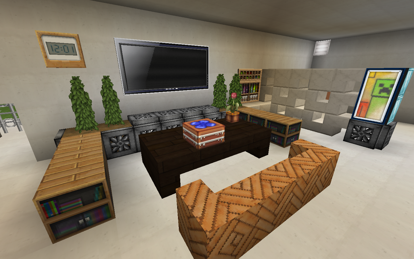 家 マイクラ 内装 Hōmuaidea