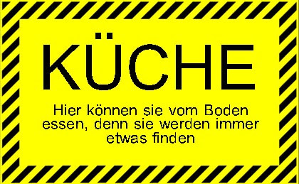 Schild selbst drucken toilette bitte sauber halten. Lustiges T Rschild F R Die K Che Zum Ausdrucken