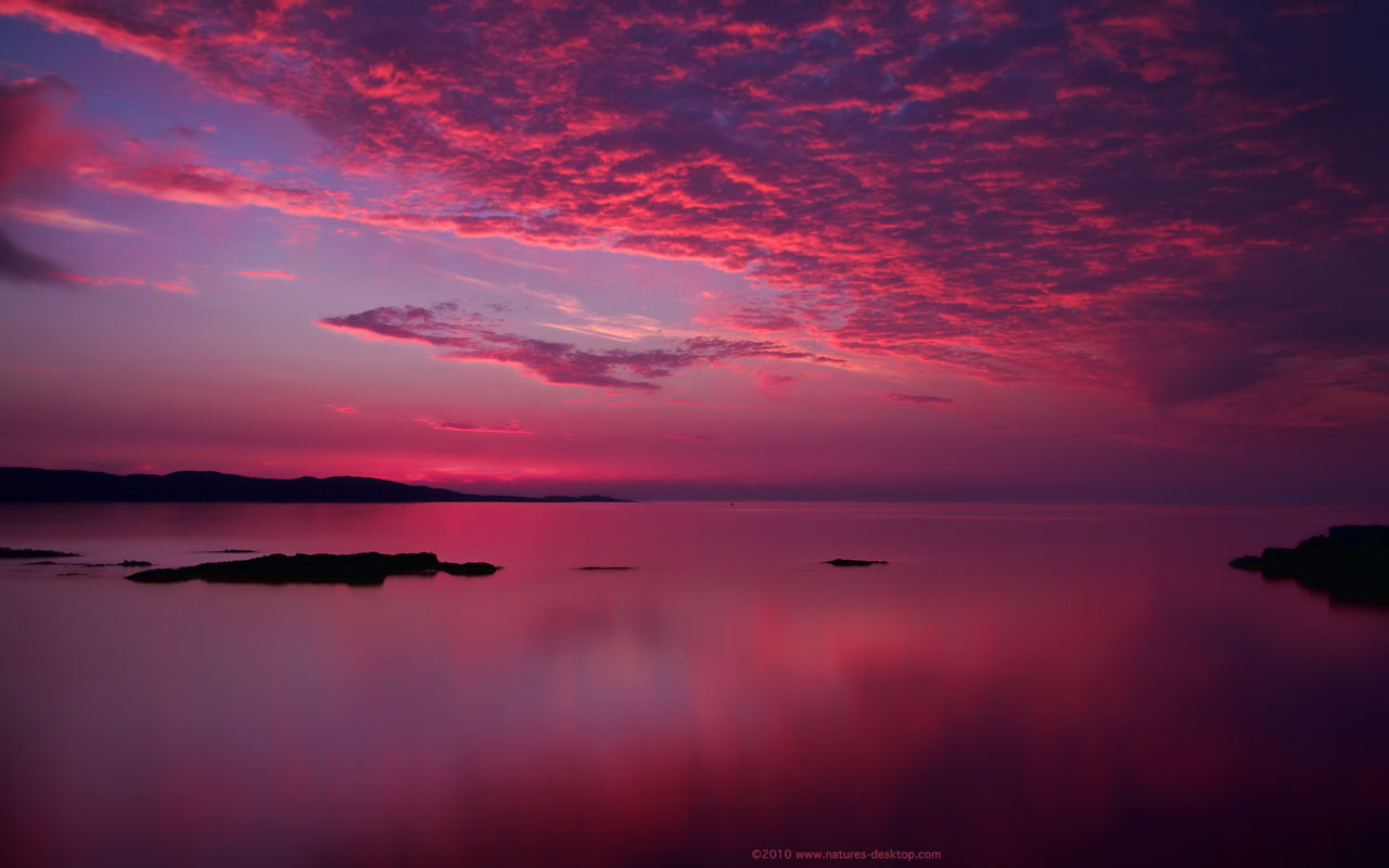 Beautiful Wallpaper Pink Sunset Pictures Pictures