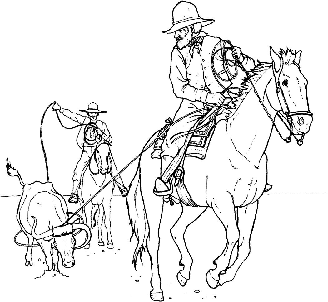 Free printable rodeo coloring pages. Rodeo Coloring Pages For Preschoolers