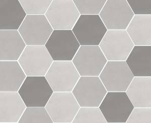 28 Ide Keramik  Dinding Hexagonal