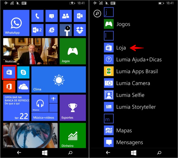 Loaded with windows phone 8.1 out of the box, the lumia 530 brings the goods, such as the new action center, word flow, personalized. Como Instalar O Whatsapp No Lumia 535 Dicas E Tutoriais Techtudo