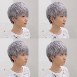 50 シルバー ヘア カラー メンズ 最高のヘアスタイル画像