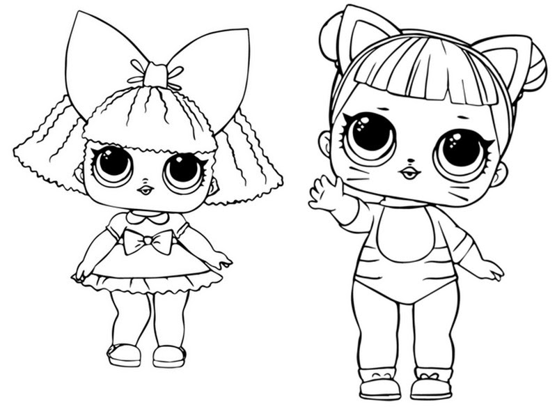 Dibujos Lol Surprise Para Colorear - Para Colorear