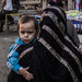 The main market in the Shatila refugee camp, one of two such rapidly growing settlements on the edge of Beirut, Lebanon.