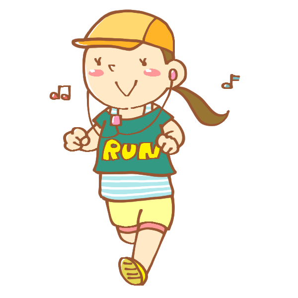 100 ジョギング イラスト イラスト素材