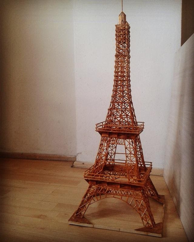 17+ Cara Membuat Menara Eiffel Dari Stik Es Krim, Konsep Terkini!