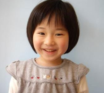 上 前髪なし 小学生 髪型 女の子 ワンレン 281708