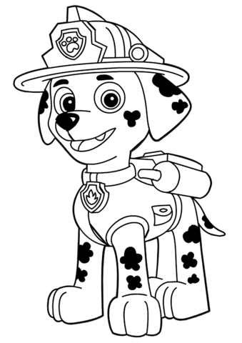 Kostenlos ausmalbilder ausdrucken und ausmalen. Ausmalbild Paw Patrol Marshall Ausmalbilder Kostenlos Zum Ausdrucken