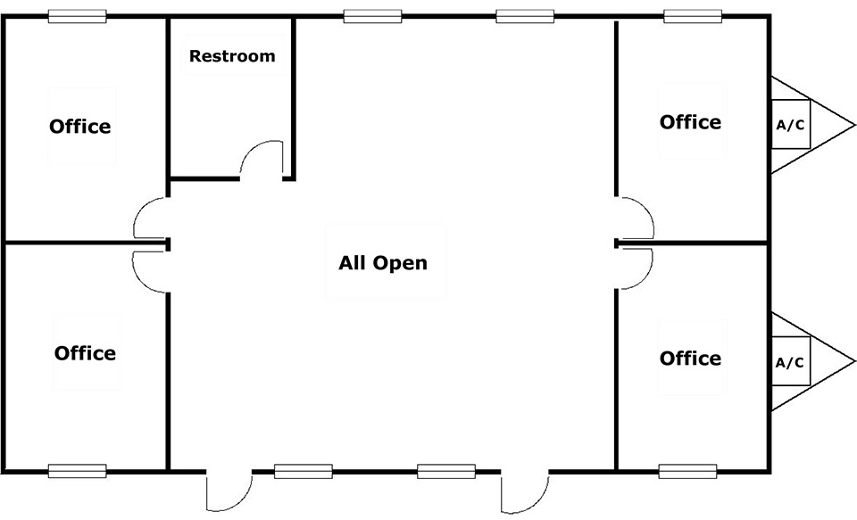 Finding a house plan you love can be a difficult process. 45 Ft Archives Bert S Office Trailers