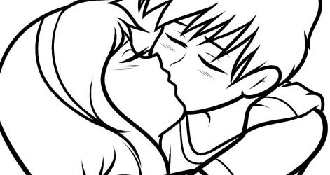 How to draw an anime couple i pencil sketch of anime couple for beginners i anime characters valentine's day cute love couple drawing step by step by using black sketch colour pen very easy. Orasnap Easy Couple Drawings Hugging