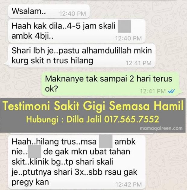 Ubat Tahan Sakit Gigi Ketika Hamil - Frisure i