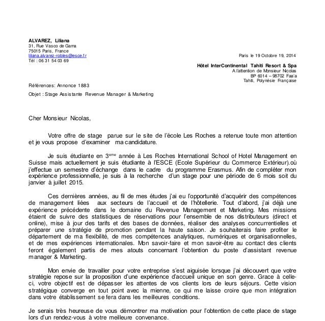 lettre de motivation parcoursup licence science de l'éducation