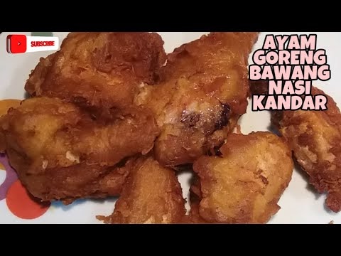 Resepi Ayam Goreng Rangup Pasar Malam - Kuliner Melayu