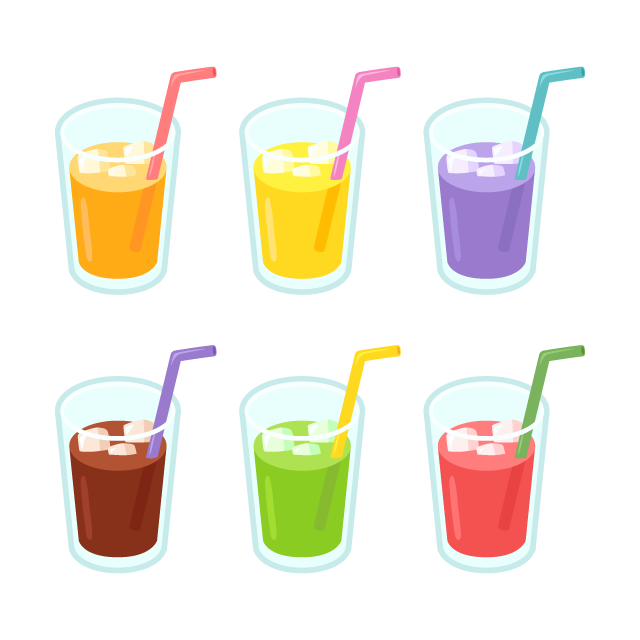 美しい花の画像 これまでで最高のジュース イラスト フリー