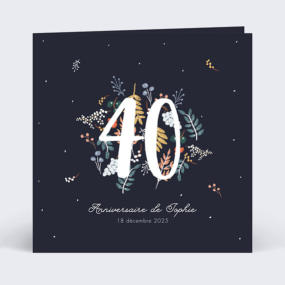 Carte Anniversaire Gratuite Orchidee Analisa