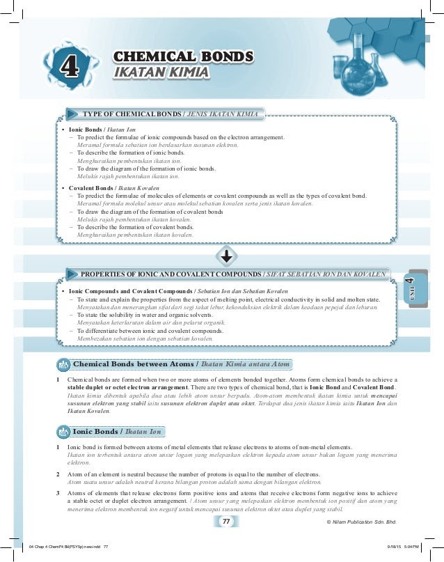 Jawapan Modul Kimia Nilam Publication Tingkatan 4 - Contoh 