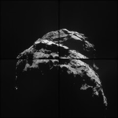 Comet 67P on 26 January - NAVCAM