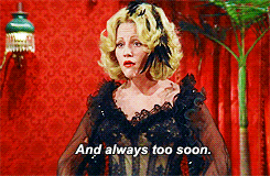 to two members of the kkk, while pretending to capture bart. Gif Blazing Saddles Madeline Kahn Barbarastanwyck