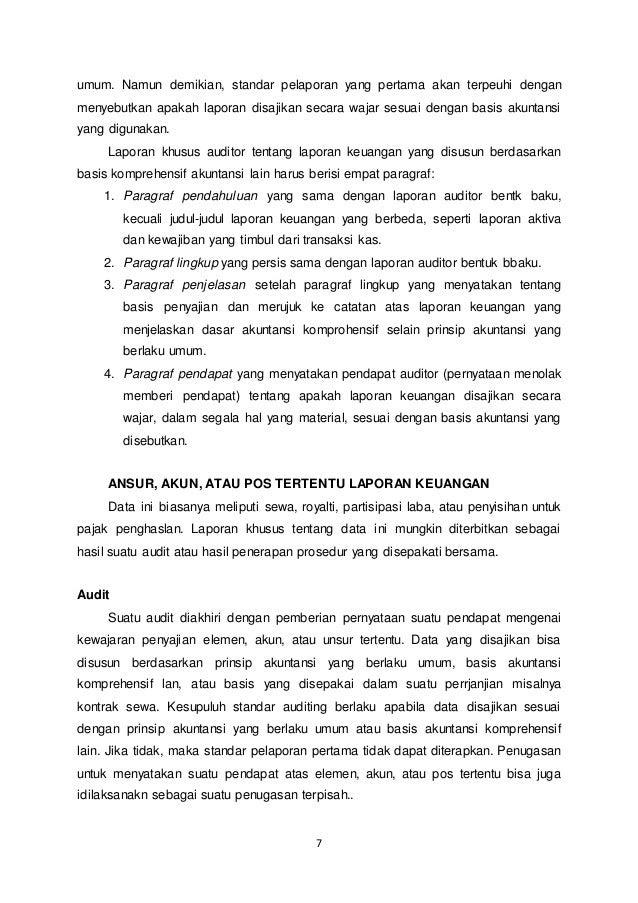 Contoh Makalah Catatan Atas Laporan Keuangan - Laporan 7