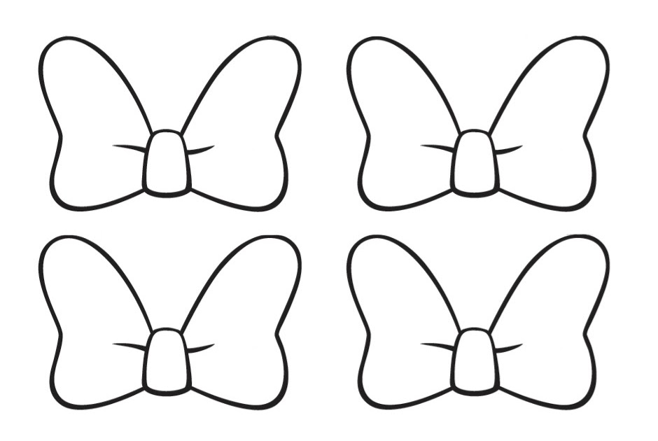 Free Free 298 Silhouette Minnie Mouse Bow Svg Free SVG PNG EPS DXF File