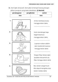 Contoh Soalan Tajwid Darjah 4 - N Soalan