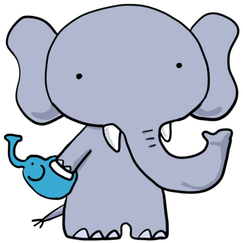 すべての動物の画像 最高かわいい 簡単 ぞう イラスト