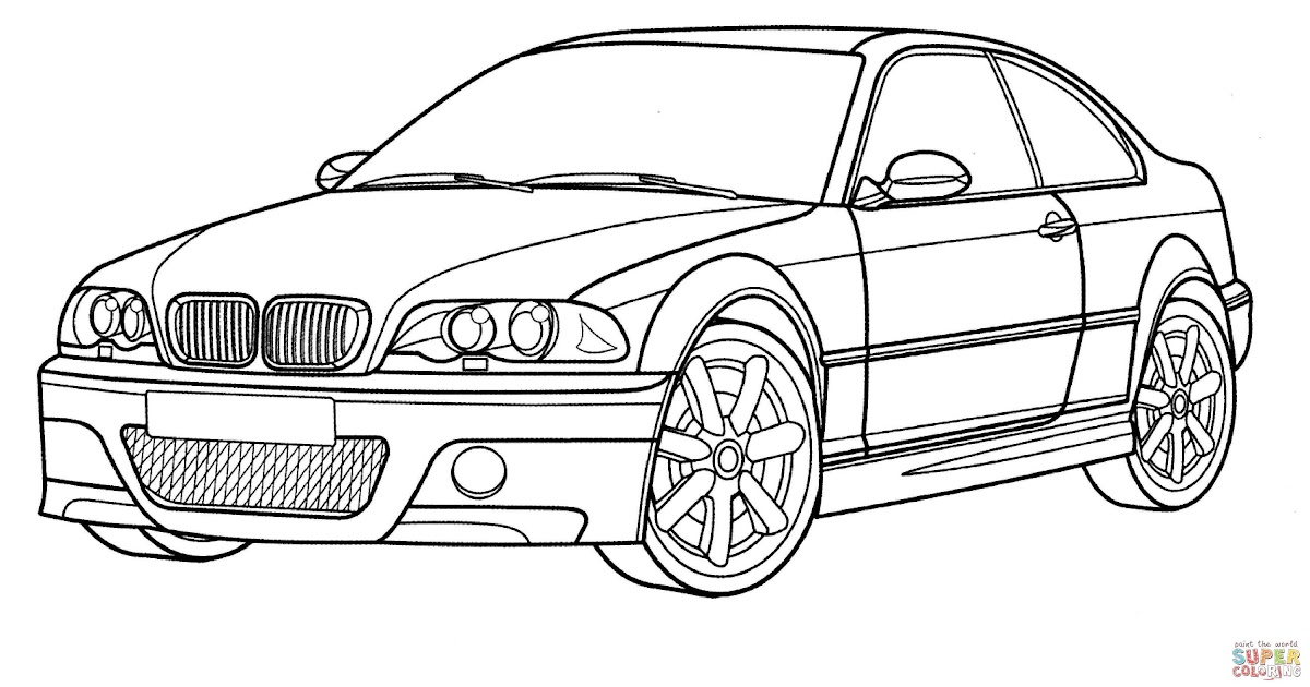 Download Backgammon site vvkf: Coloring Pages Cars Bmw