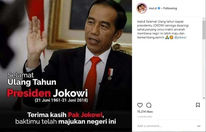 Persaingan kursi presiden bukan menjadi halangan untuk para capres membina hubungan baik. Ulang Tahun Ke 57 Presiden Jokowi Banjir Ucapan Di Media Sosial Semua Halaman Nova