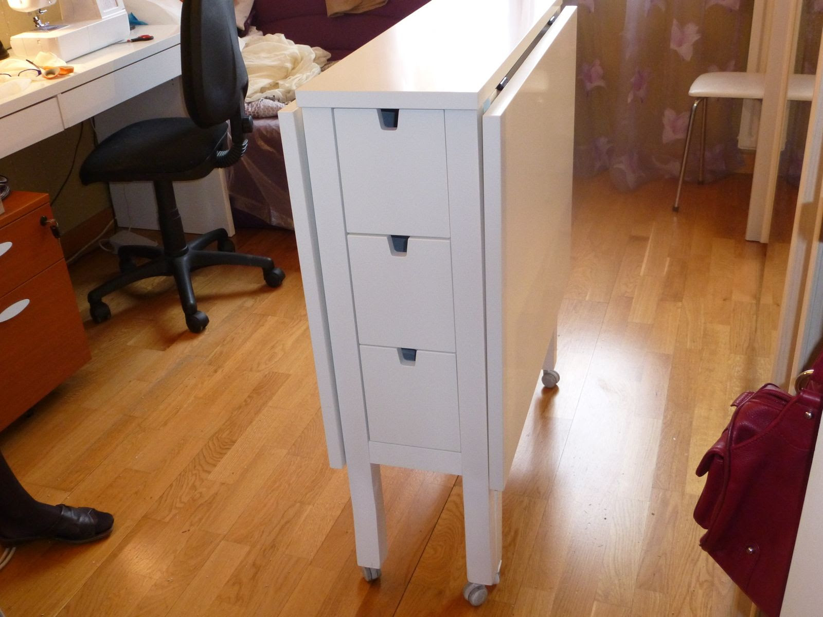 Table de berger des ikea table pliante, origine:pinterest.fr. Table De Coupe Ikea Pliante Norden Ma Maman La Fee