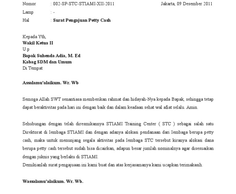Contoh Surat Permohonan Dana Natal - Mendagri Pelajari ...
