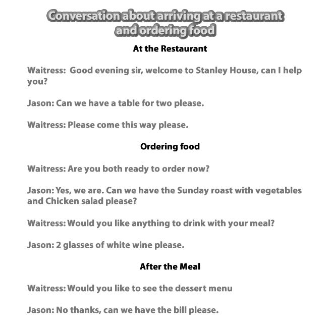 Contoh Dialog Reservation Restaurant By Phone - Derotoh