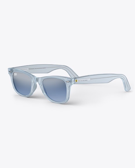 Download Transparent Sunglasses Mockup - Half Side View - Download ...