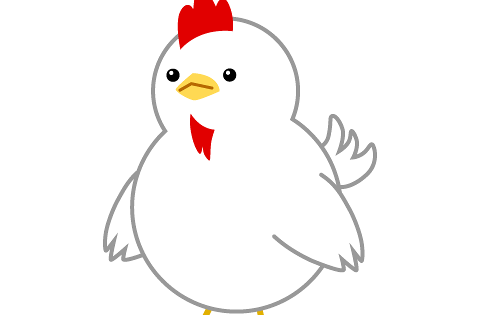 50 素晴らしい鶏可愛い イラスト 美しい花の画像