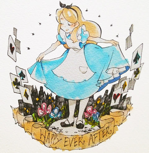 25 アリス ディズニー イラスト 公式 ディズニー チケット プレゼン
