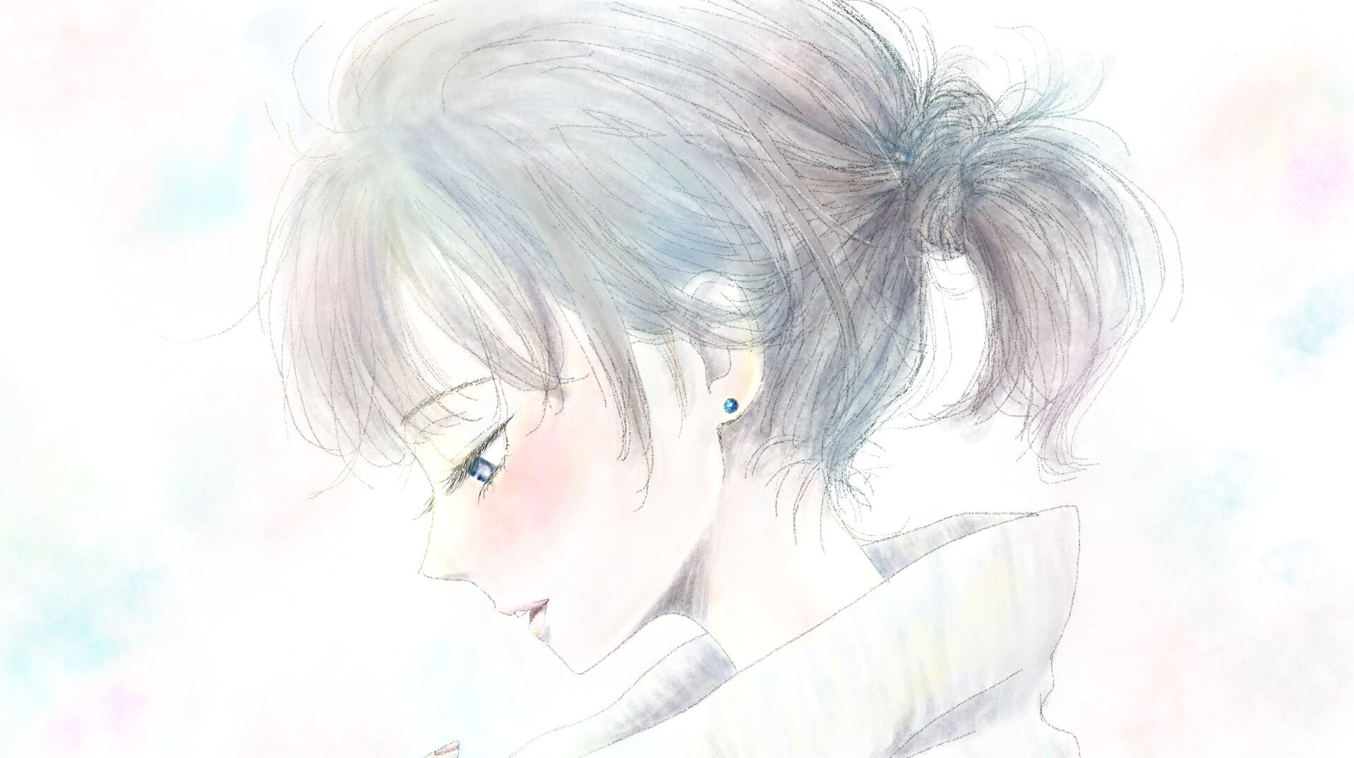フリー 女の子 イラスト 綺麗 アイコン 4125
