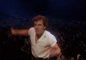 Happy 70th Birthday to &quot;The Boss&quot; Bruce Springsteen by Reaction GIFs |  GIPHY - Flipboard