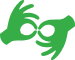 Sign Language Icon