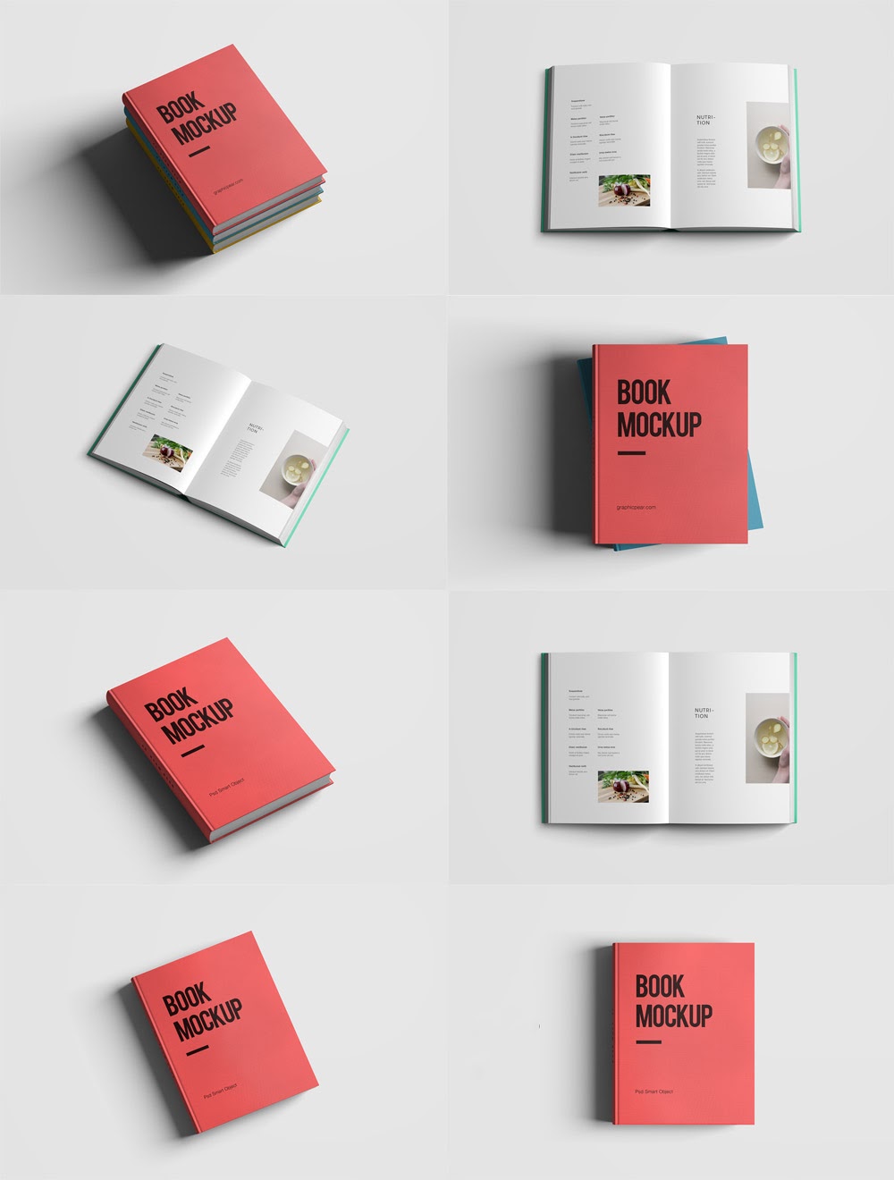 Download Book Mockup Slipcase Edition Download Free / Metallic Covered Books Mockup In Stationery Mockups ...