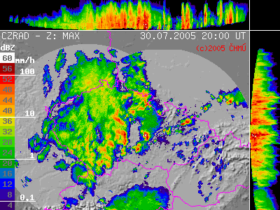 Radar v brdech byl projekt, který se měl společně s raketami v polsku stát součástí americké protiraketové základny v evropě. Bourky 27 31 7 2005 Meteorologicka Stanice Velke Svatonovice