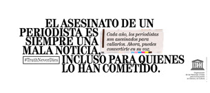 Día Internacional para poner fin a la impunidad de los crímenes contra periodistas