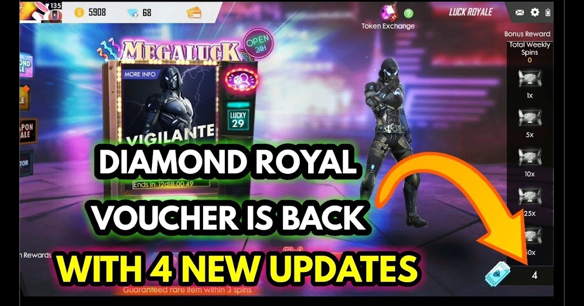 only 7 Minutes! Free Fire Diamond Royale Voucher Hack ...