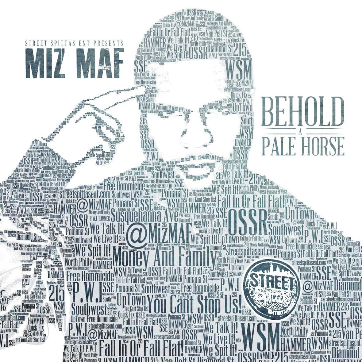 Miz MAF - Behold A Pale Horse ARTWORK