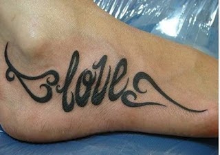 15+ Foto Tato Tulisan I Love You, Yang Banyak Di Cari!